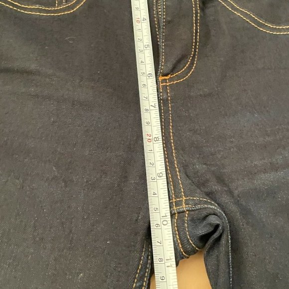 Rag & Bone Women's 10 Inch Skinny Jeans Size 25 Raw Hem Mid Rise Blue - Picture 8 of 10